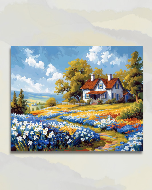 Mosaïque de Printemps à la Campagne