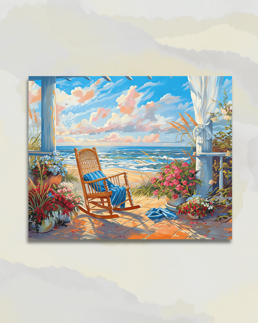 Après-midi paisible au bord de la plage