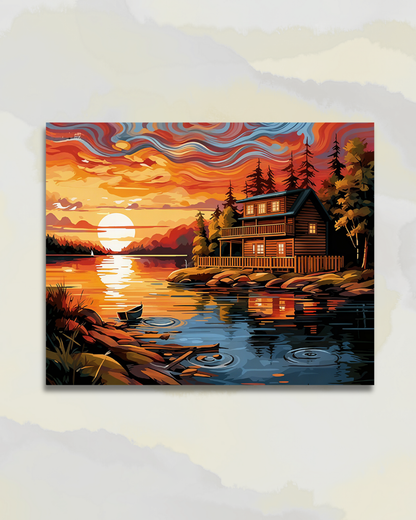 La maison au bord du lac